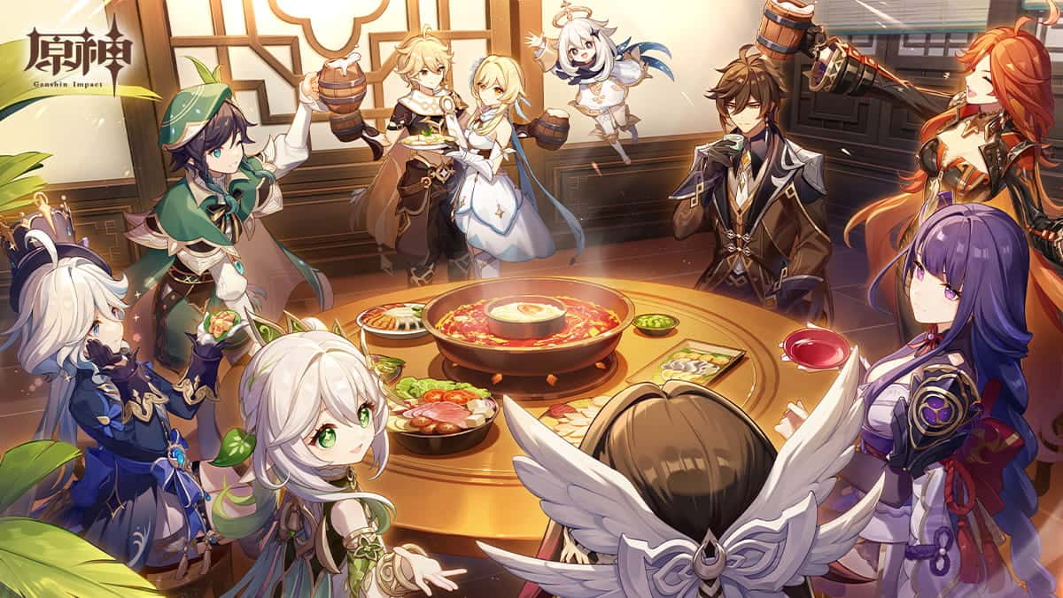  原神同人漫画分享平台全息投影